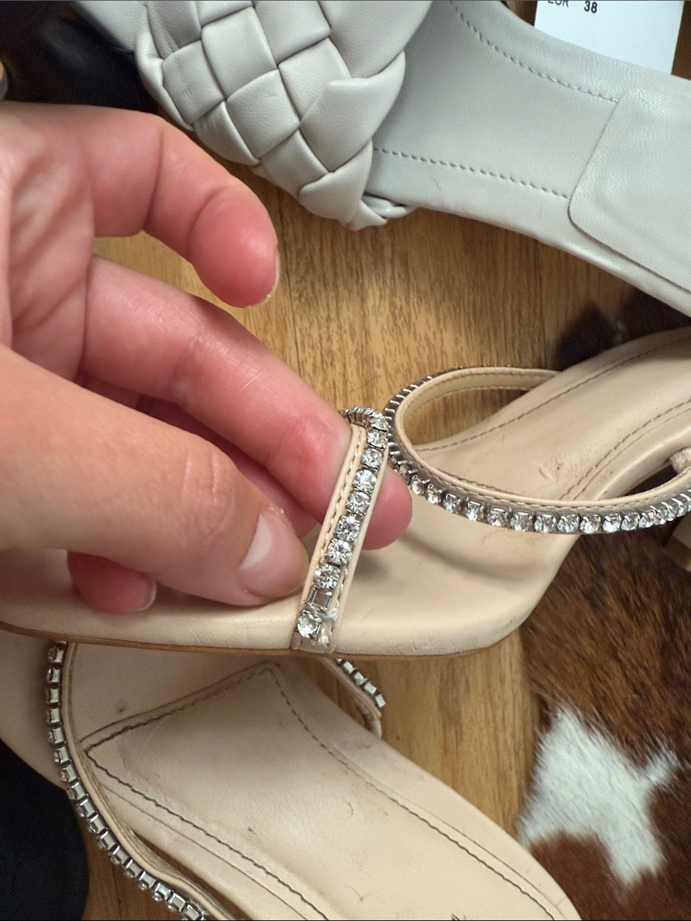 Zara & H&M Kitten Heel Sandals Bundle. View 2